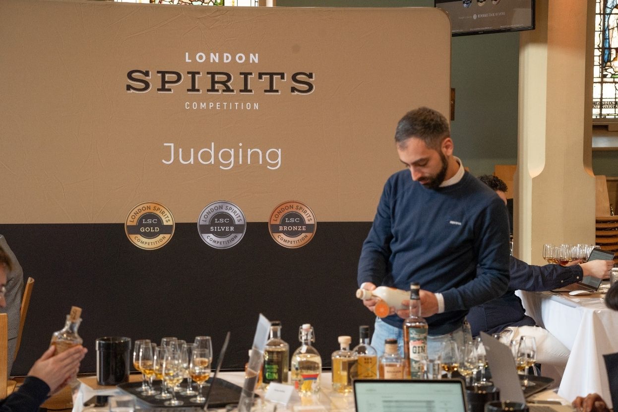 Judging process at London Spirits Competition - 2022