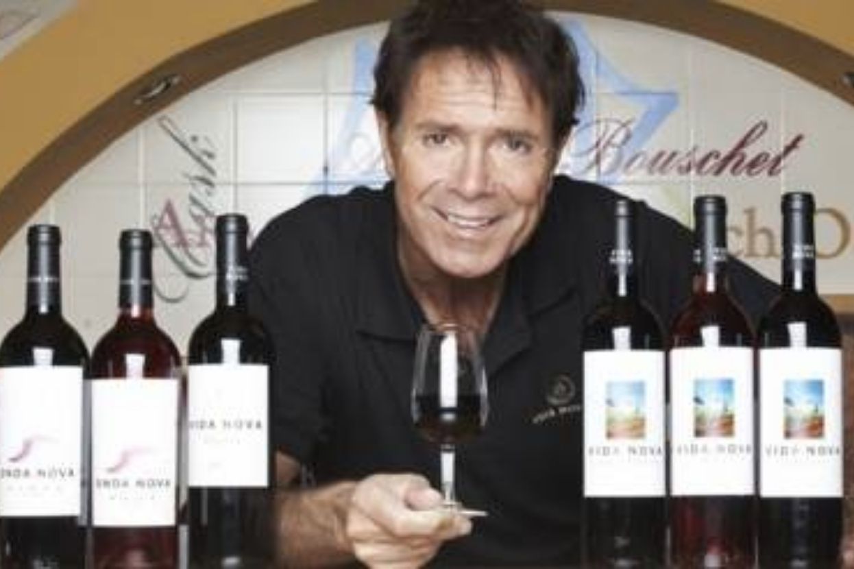 Sir Cliff Richard was one of the first celebs to put his name to a wine range.