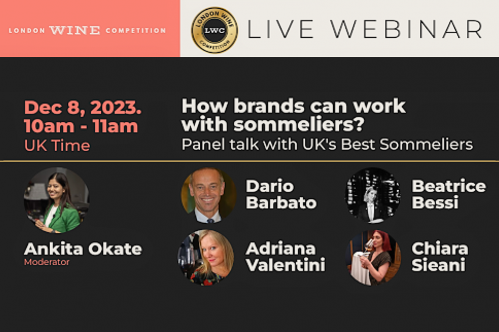Photo for: London Wine Competition Webinar: How Brands Can Work With Sommeliers In 2024
